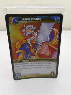 Extended Art Leeroy Jenkins World of Warcraft TCG 198/361 - Image 1