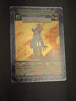 Digimon Mummymon BO-183Holo Digi Battle Card Series 4 Foil Bandai 2001 - Image 4