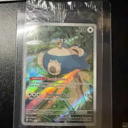 Pokemon Snorlax SVP051 Holo Black Star Promo Card Sealed NM Condition - Image 1