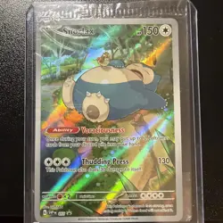 Pokemon Snorlax SVP051 Holo Black Star Promo Card Sealed NM Condition - Image 3