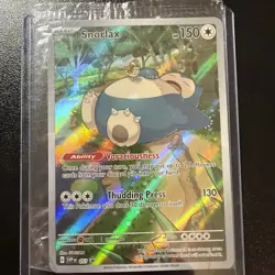 Pokemon Snorlax SVP051 Holo Black Star Promo Card Sealed NM Condition - Image 4