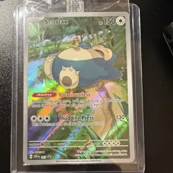 Pokemon Snorlax SVP051 Holo Black Star Promo Card Sealed NM Condition - Image 5