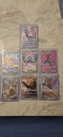 Pokemon Chaos Rising 6-Card Holo Full Art Lot Aurorus Clefable Zygarde 2023 - Image 1