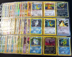 DAMAGED Lot of 117 ALL HOLO Vintage Pokemon Card Binder Collection DAMAGED - Image 1