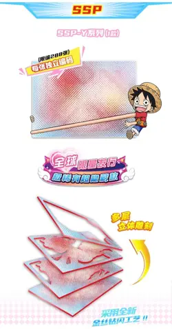 One Piece Anime Trading Collectable Card Seal Box 26 Years Edition Pirate Luffy - Image 4