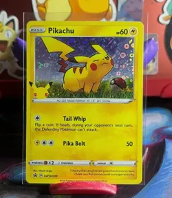 Pikachu SWSH039 SWSH: Sword & Shield Promo Cards 25th Pokemon Celebrations Stamp - Image 1