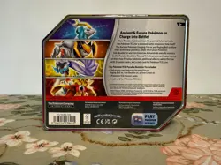 Pokemon Trading Card Games Paradox Destinies Iron Crown ex Tin - 5 Packs Sealed - Image 2