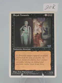 Royal Assassin 1995 Fourth Edition Rare Magic The Gathering - Image 1