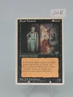 Royal Assassin 1995 Fourth Edition Rare Magic The Gathering - Image 2