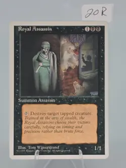 Royal Assassin 1995 Fourth Edition Rare Magic The Gathering - Image 4