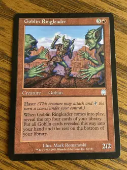 MTG Goblin Ringleader - Apolcalypse #62 - Image 1