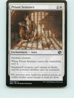 Prison Sentence - C21 - MTG - The Brothers' War (BRO) - Image 1