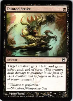 Tainted Strike 80 Common Scars of Mirrodin Magic: The Gathering Near Mint - Image 1
