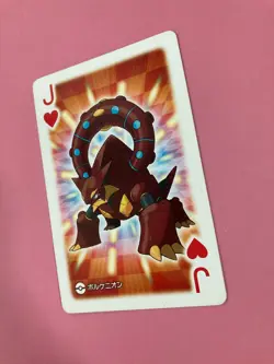 Volcanion pokemon Playing Poker Card pokeball Nintendo Japanese Very Rare - Image 3