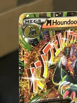 2015 Pokemon M Houndoom EX 22/162 Breakthrough Holo - Image 2