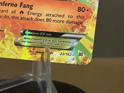 2015 Pokemon M Houndoom EX 22/162 Breakthrough Holo - Image 4