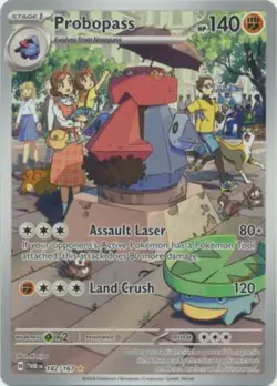 NM-Mint Probopass - 182/167 - Illustration Rare Pokemon Twilight Masquerade - Image 1