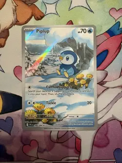 Piplup 098/094 Phantasmal Flames Illustration Rare Holo NM - Image 1