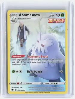 Abomasnow TG01/TG30 Holo Astral Radiance Trainer Gallery Pokemon NM - Image 1