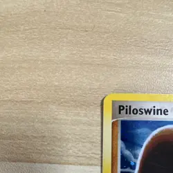 Pokemon Piloswine 13/109 Team Rocket Returns Holo Rare 2004 LP - Image 4