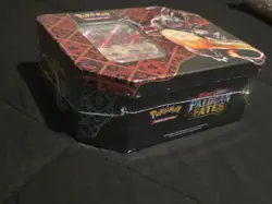 Pokemon TCG Scarlet & Violet Paldean Fates Shiny Charizard EX Tin Factory SEALED - Image 2