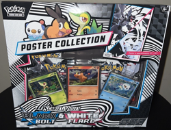 Pokemon TCG SV10.5 Black Bolt & White Flare Unova Poster Collection Box Sealed - Image 1