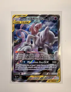 Pokemon Mewtwo & Mew GX - SM191 - SM Promos (SMP) - Lightly Played - Image 1