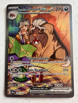 Arven's Mabosstiff ex 235/182 SV Destined Rivals Pokemon NM/M Pack Fresh - Image 2