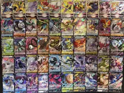 100 ex V Vstar RR RRR Holo Full Arts Lot Set Pokemon Japanese Cards T726 - Image 2