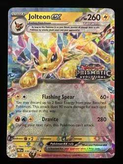 Jolteon ex - (Prismatic Evolutions Stamp) 030/131 Miscellaneous Cards & Products - Image 1