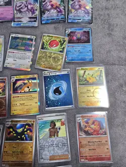 Pokemon 2025 Holo,Reverse Holo, Insert And Promo Card Lot Of 175 Cards - Image 4