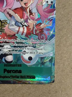 Perona Japanese 3rd Anniversary Set Promo English One Piece NM OP12-034 Stamped - Image 4