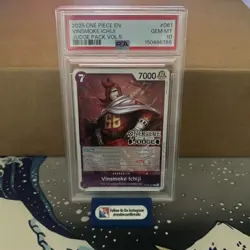 2025 ONE PIECE JUDGE PACK VOLUME 5 #061 VINSMOKE ICHIJI PSA 10 - Image 1