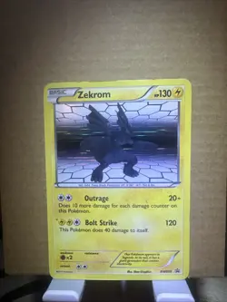 Zekrom BW005 Black Star Promo Holo Pokemon TCG Card HP - Image 1