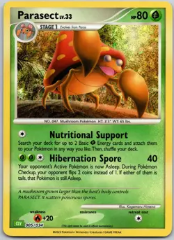 Parasect 005/034 Holo Classic Collection Trading Card Game NM - Image 1