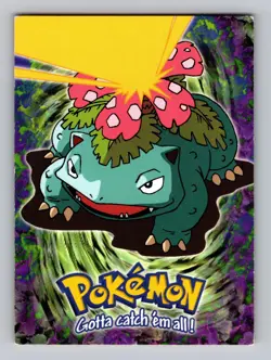 Venusaur #62 Topps The First Movie Trading Cards Pokemon Lightly Played - Image 1
