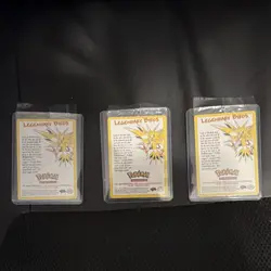Pokemon TCG Legendary Birds Promo Cards all 3 legendary birds. - Image 4