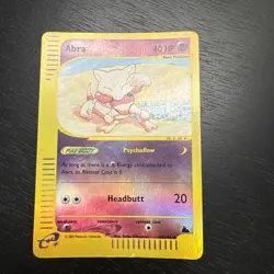 Pokemon TCG English Skyridge Abra Reverse Holo Card 46/144 - Image 2
