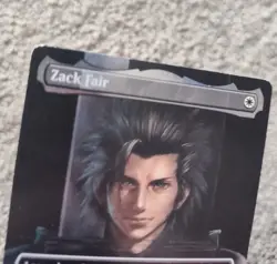 Zack Fair Magic the Gathering MTG Promo Card FF7 Rebirth Light Wear - Image 3