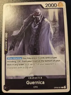 Guernica OP08-081 Common Two Legends One Piece Card Game - Image 1