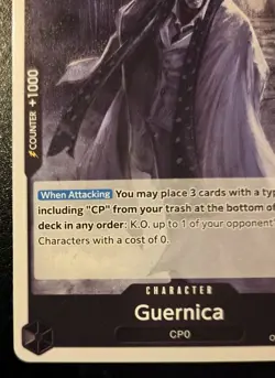 Guernica OP08-081 Common Two Legends One Piece Card Game - Image 4