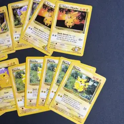 Pokemon Pikachu Card Lot Of 13 Wizards of the Coast TCG English - Image 2