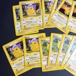 Pokemon Pikachu Card Lot Of 13 Wizards of the Coast TCG English - Image 3