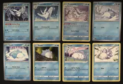 Pokemon TCG Lot: Snom & Frosmoth | 8 Card Collection Set - Image 1