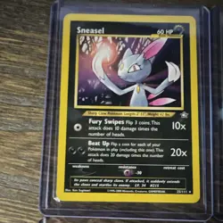 Pokemon TCG Nintendo Neo 1st Ed 4-Card Lot Sneasel Scizor Dark Dragonair - Image 2