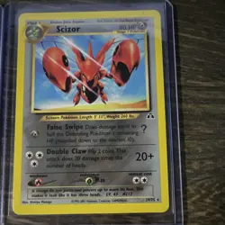 Pokemon TCG Nintendo Neo 1st Ed 4-Card Lot Sneasel Scizor Dark Dragonair - Image 3