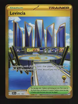 Levincia 244/182 Holo Hyper Rare Destined Rivals Pokemon Cards - Image 1