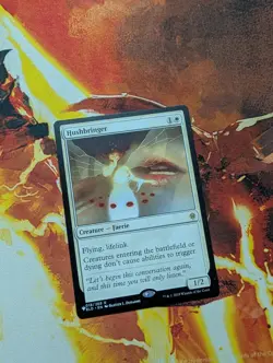 Hushbringer Rare Magic: The Gathering Throne of Eldraine Near Mint - Image 1