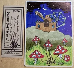 MTG ARTIST PROOF MTG Drafnas Restoration AP Sketch Art Amy WEBER - Image 1