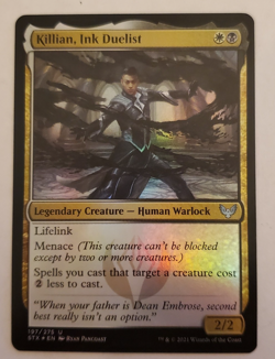 1x Killian, Ink Duelist FOIL Strixhaven MTG Magic the Gathering NM - Image 1